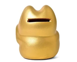 Figurines^MIYA Company Feng Shui Fortune Cat Bank - Gold