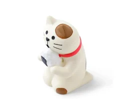 Cats^MIYA Company Figurine Cat With Omusubi