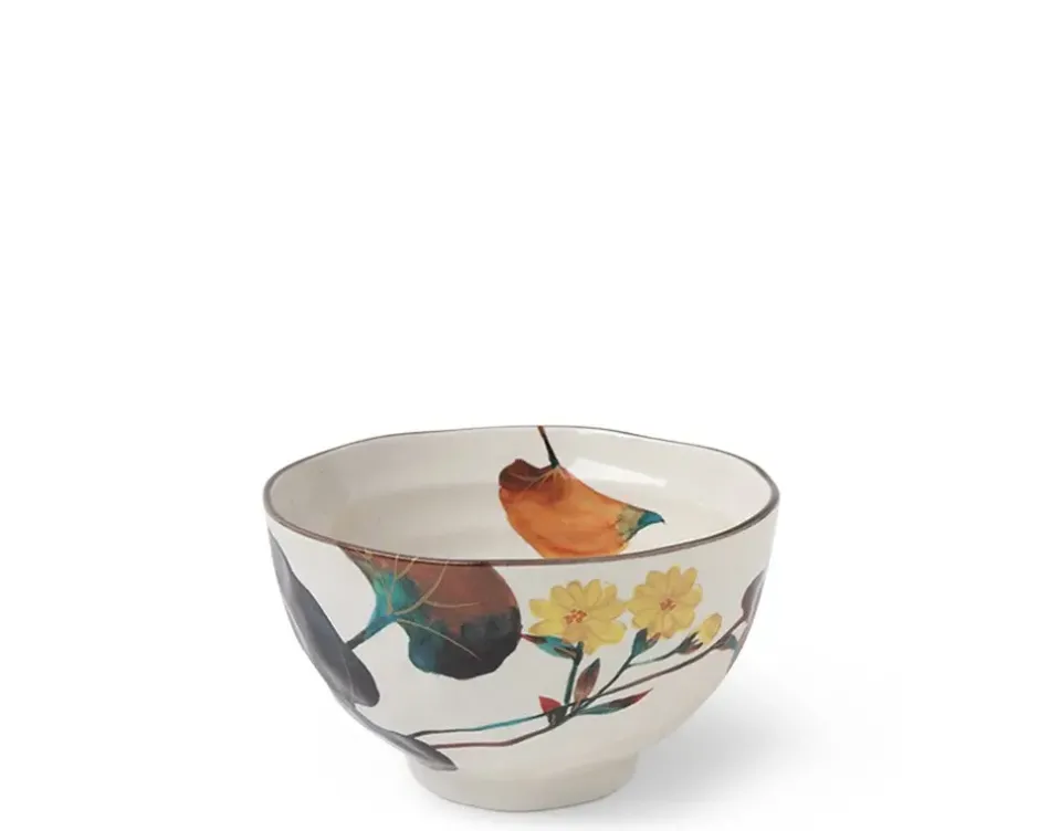 Bowl Sets^MIYA Company Floral Fall Rice Bowl Set