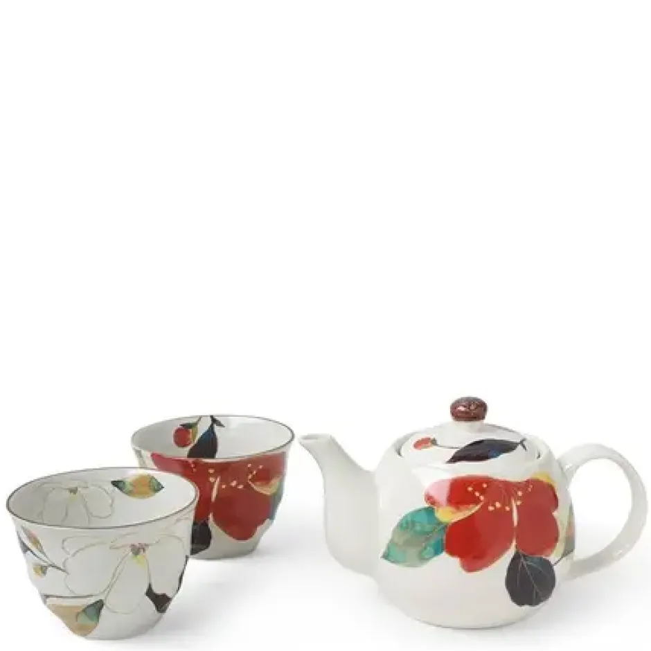 Tea Sets - Ceramic^MIYA Company Floral Fall Tea Set