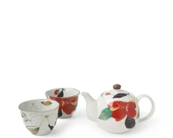Tea Sets - Ceramic^MIYA Company Floral Fall Tea Set