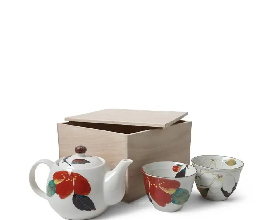 Tea Sets - Ceramic^MIYA Company Floral Fall Tea Set