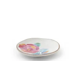 Small Plates^MIYA Company Floral Mini Plate Pink Rose
