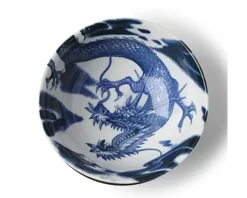 Mythical Creatures^MIYA Company Flying Dragon 8.25" Bowl