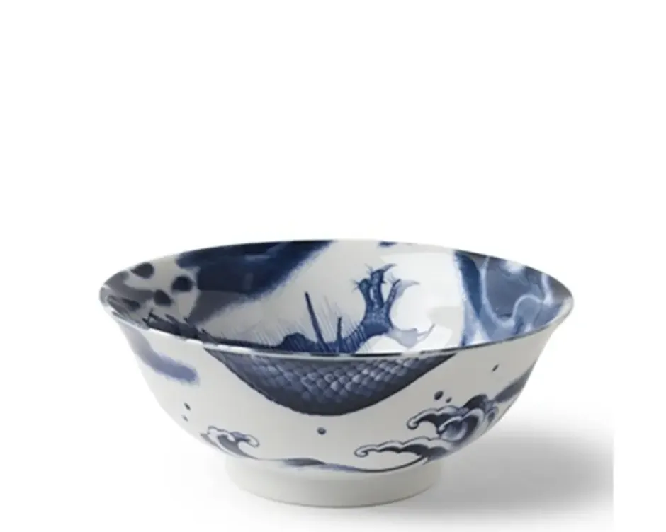 Mythical Creatures^MIYA Company Flying Dragon 8.25" Bowl