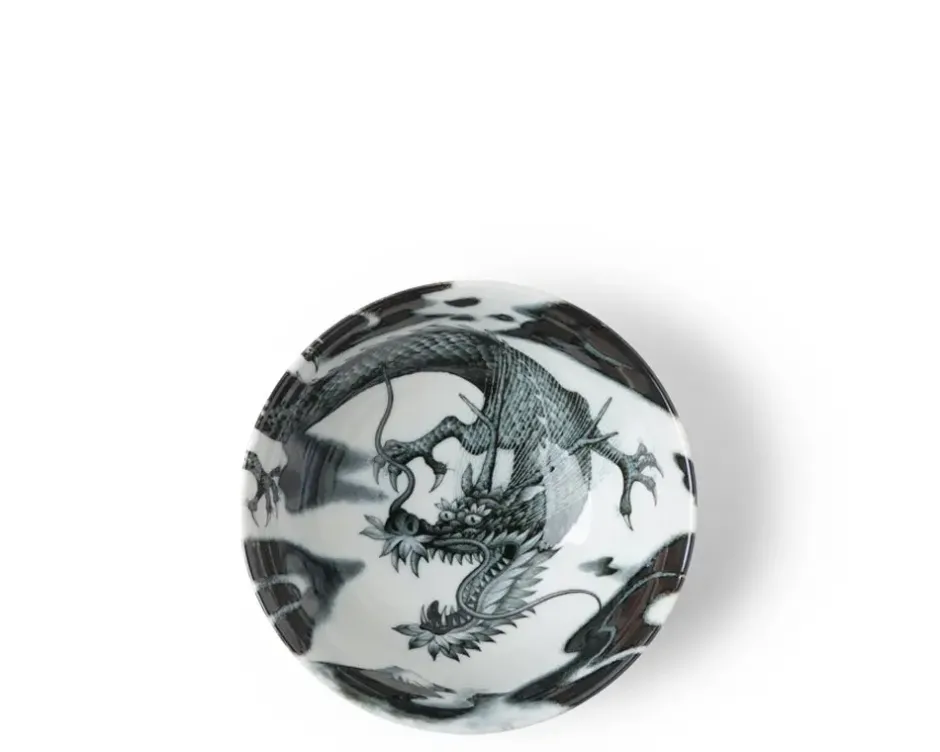 Mythical Creatures^MIYA Company Flying Dragon 5.75" Bowl Gray