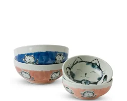 Bowls^MIYA Company Fortune Cat 6.25