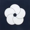 Furoshiki & Tenugui^MIYA Company Furoshiki Pattern Flowers Black 27.5" Sq.