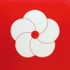 Furoshiki & Tenugui^MIYA Company Furoshiki Pattern Flowers Red 27.5" Sq.