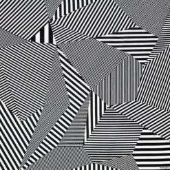 Furoshiki & Tenugui^MIYA Company Furoshiki Pattern Stripes Black 38.75" Sq.