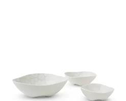 Small Bowls^MIYA Company Gray Floral 3.75