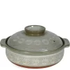 Donabe Casseroles^MIYA Company Hana-Mishima Donabe Casserole, 108 Oz.