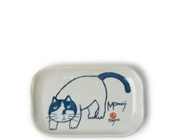 Cats^MIYA Company Kabamaru Rectangle Plate Set/5