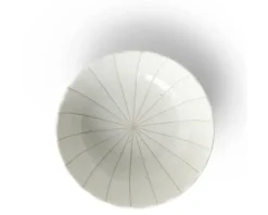 Medium Bowls^MIYA Company Kasa Lines White 5.5