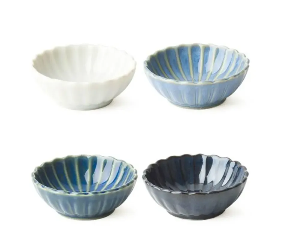 Sauce Dishes^MIYA Company Kiku 3.5" Sauce Dish Set