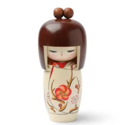 Figurines^MIYA Company Kokeshi Rinna Spring Kimono
