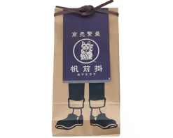 Textile^MIYA Company Maekake Canvas Apron - Fortune Cat