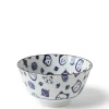 Tableware^MIYA Company Maneki Neko Blue 5" Bowl