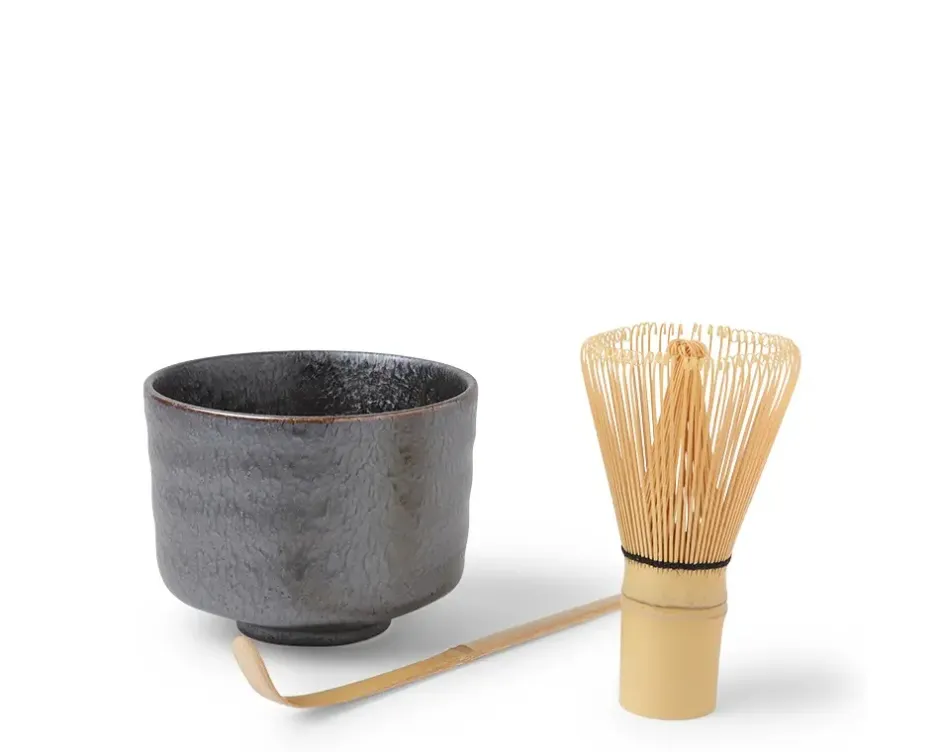 Matcha Bowls & Accessories^MIYA Company Matcha Set Peacock Sepia