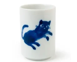 Cats^MIYA Company Midnight Blue Cat Cup Set