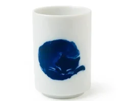 Cats^MIYA Company Midnight Blue Cat Cup Set