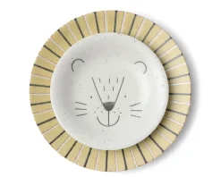 Plates^MIYA Company Mogu Mogu Lion Plate 9.25