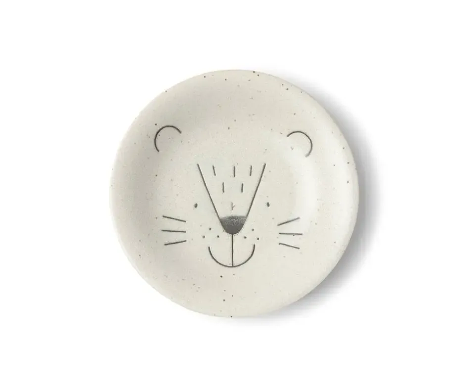 Plates^MIYA Company Mogu Mogu Lion Plate 6.5"
