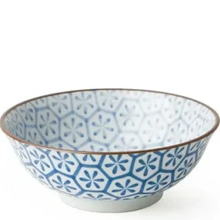 Ramen Bowls^MIYA Company Monyou 7.5" Hana Kikkou Bowl