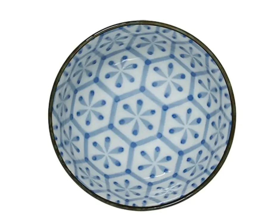 Rice Bowls^MIYA Company Monyou 4.25" Hana Kikkou Rice Bowl
