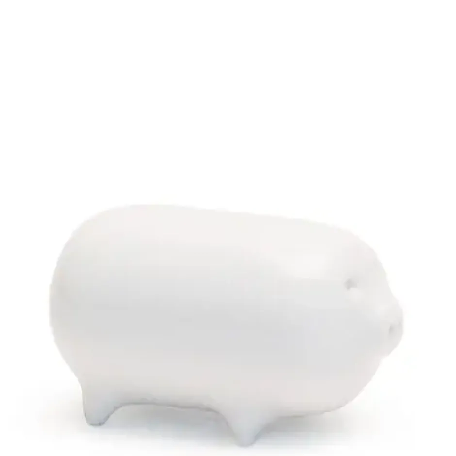 Pigs^MIYA Company Mori Pig Figurine - White At Miya