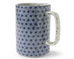 Mugs^MIYA Company Mug Blue Asanoha 16 Oz.