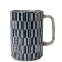 Mugs^MIYA Company Mug Blue Yagasuri 16 Oz.