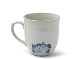Cups/Mugs^MIYA Company Mug Cat Trio Blue
