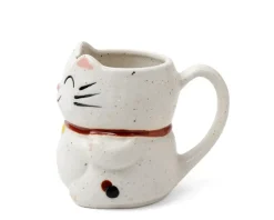 Cups/Mugs^MIYA Company Mug Cat White With Spots