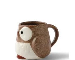 Cups/Mugs^MIYA Company Mug Owl Brown 11 Oz.