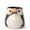 Cups/Mugs^MIYA Company Mug Penguin Orange/Black