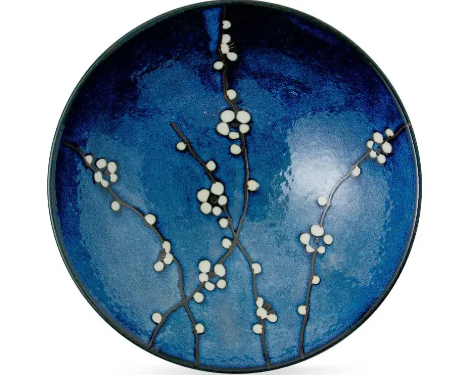 Serving Bowls & Plates^MIYA Company Namako Blossoms 9.75" Serving Bowl