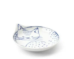 Plates^MIYA Company Nekotori Cat Plate 4.25