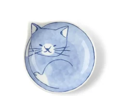 Plates^MIYA Company Nekotori Cat Plate 4.25