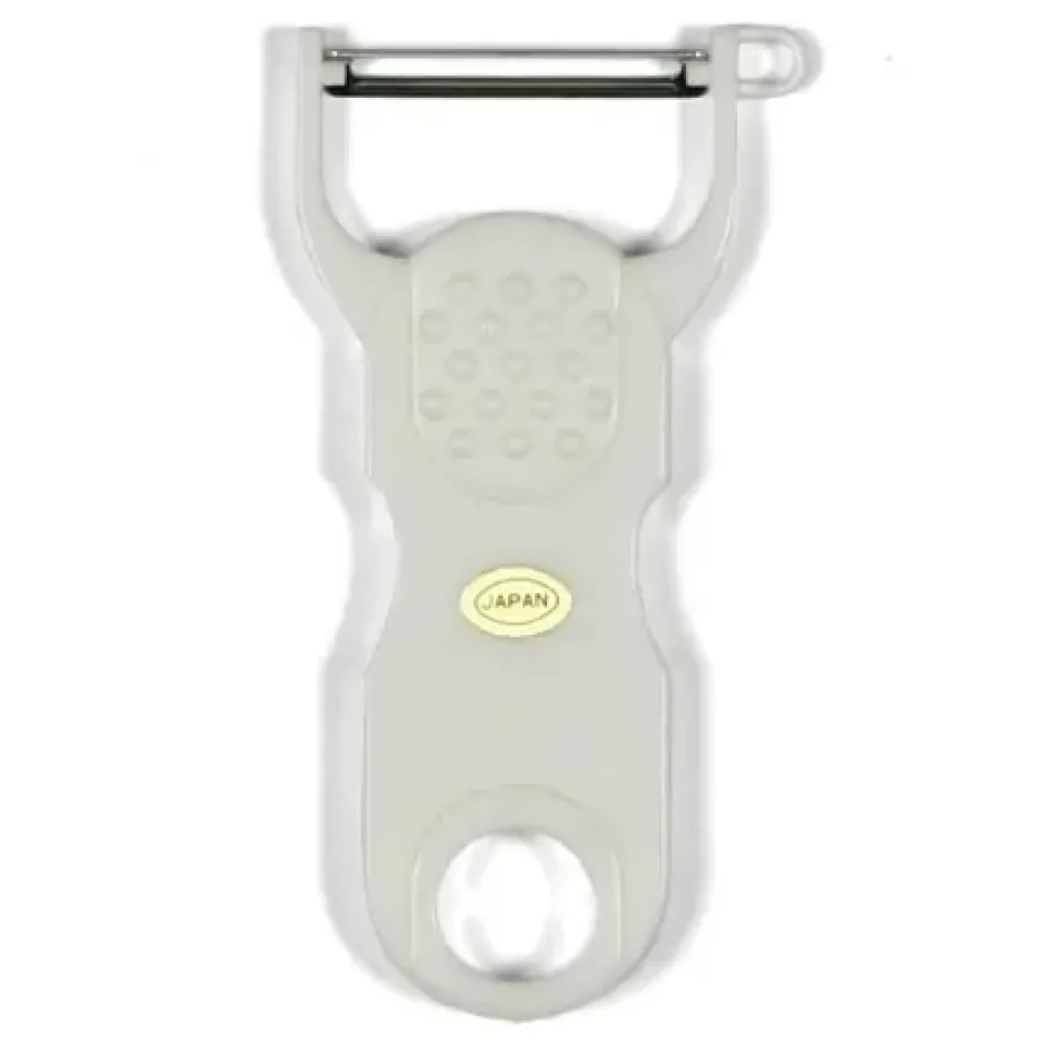 Slicers & Peelers^MIYA Company Peeler Fruit 5" White Color