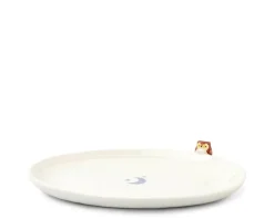 Plates^MIYA Company Plate Owl & Moon Design