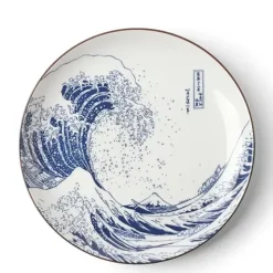 Large Plates^MIYA Company Plate The Great Wave 10"