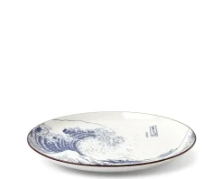 Large Plates^MIYA Company Plate The Great Wave 10