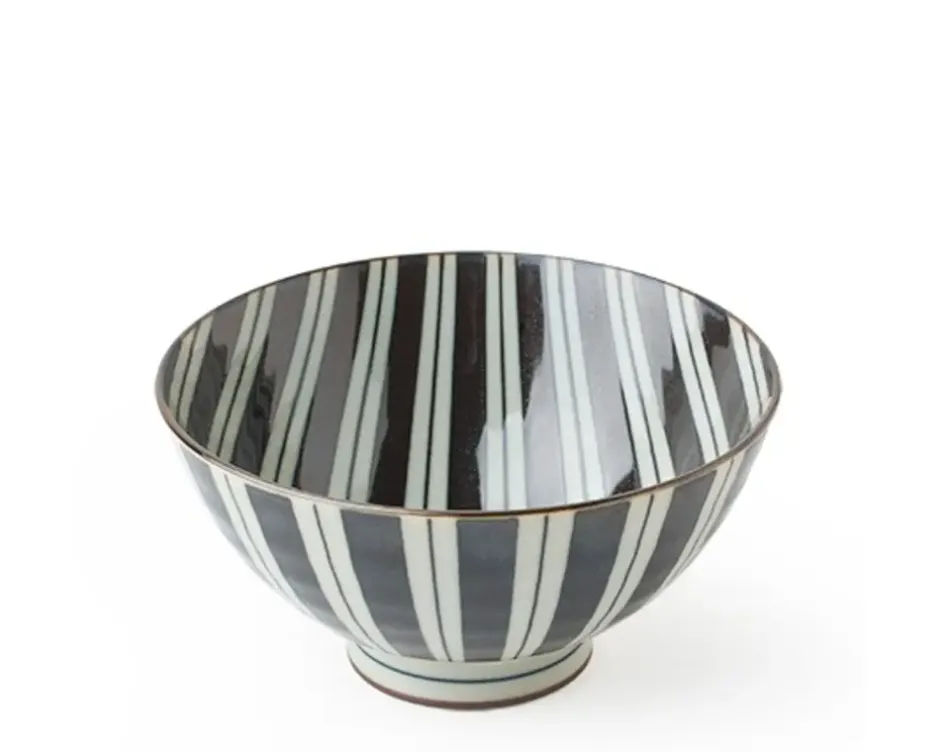 Bowl Sets^MIYA Company Retro Black & White 4.5" Rice Bowl Set