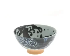 Bowls^MIYA Company Rice Bowl Blue Whale Waves