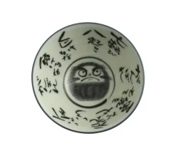 Tableware^MIYA Company Rice Bowl Daruma Dark Blue