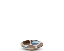 Sauce Dishes^MIYA Company Rustic Blue & Brown 3.5
