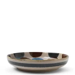 Shallow Bowls^MIYA Company Rustic Dots 7.75" Shallow Bowl