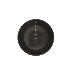 Medium Bowls^MIYA Company Satin Black White Dots 6-1/4