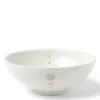 Large Bowls^MIYA Company Satin White Dots 8-3/8" Bowl